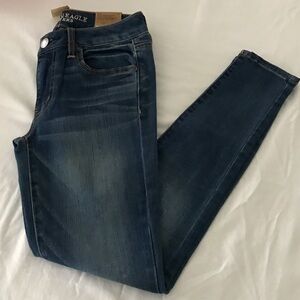 AE jegging skinny low rise women jeans size 4